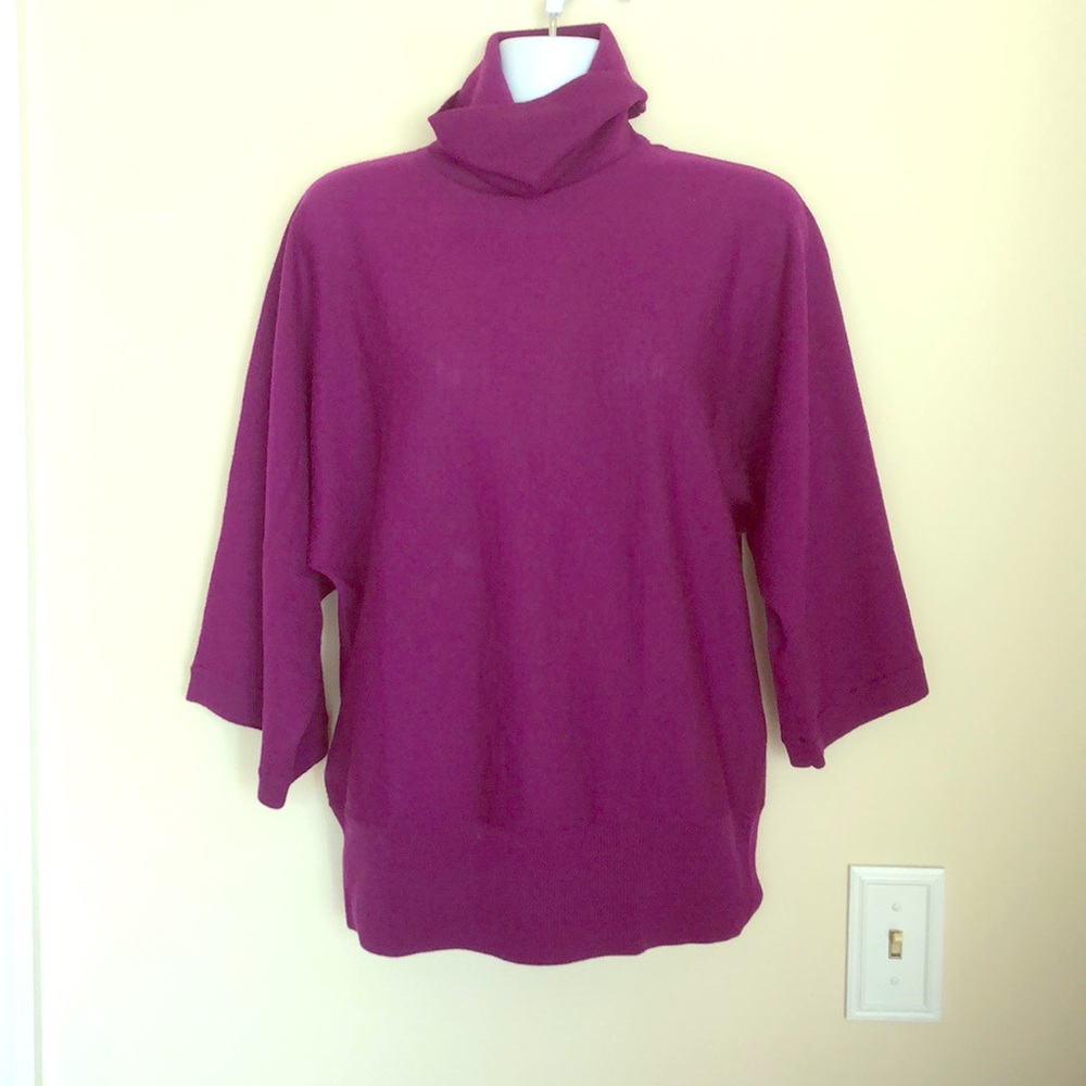 Bell Sleeved Wool Sweater